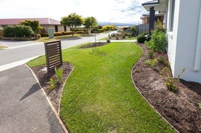 garden edging, edge, lawn, boundary, landscaping, launceston